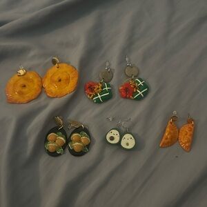 Puerto Rican Handmade Earrings Set